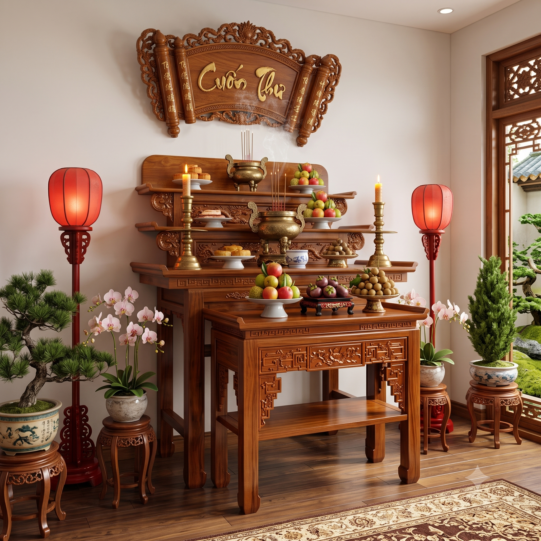 Bàn Cúng 3 Tầng 147 - Ảnh 2