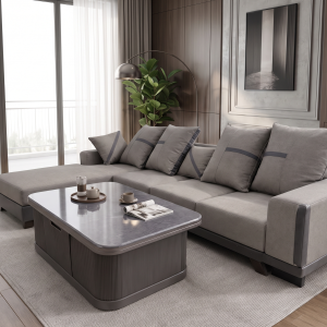 SOFA GÓC CHỮ L DA CAO CẤP – PHONG CÁCH HIỆN ĐẠI ĐẲNG CẤP - Ảnh 3